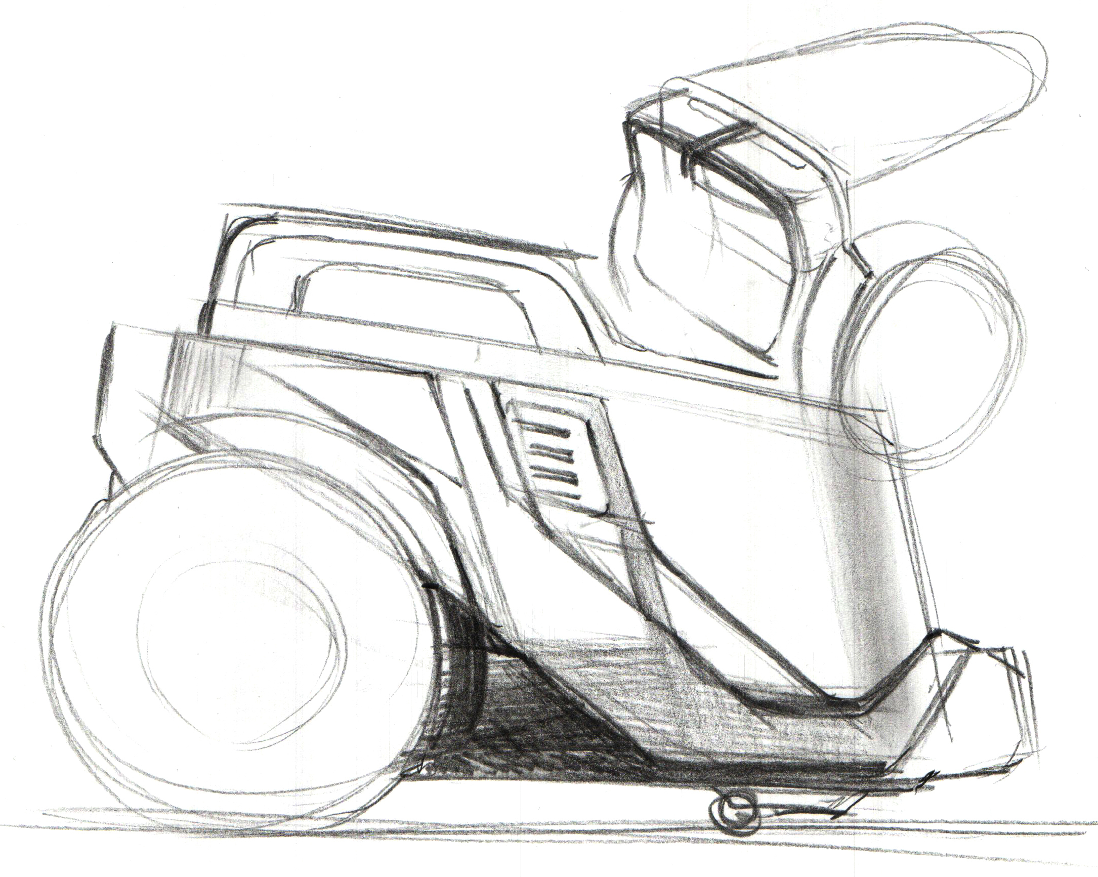 Arzum Olimpia Cyclone Vacuum Cleaner Design Sketches