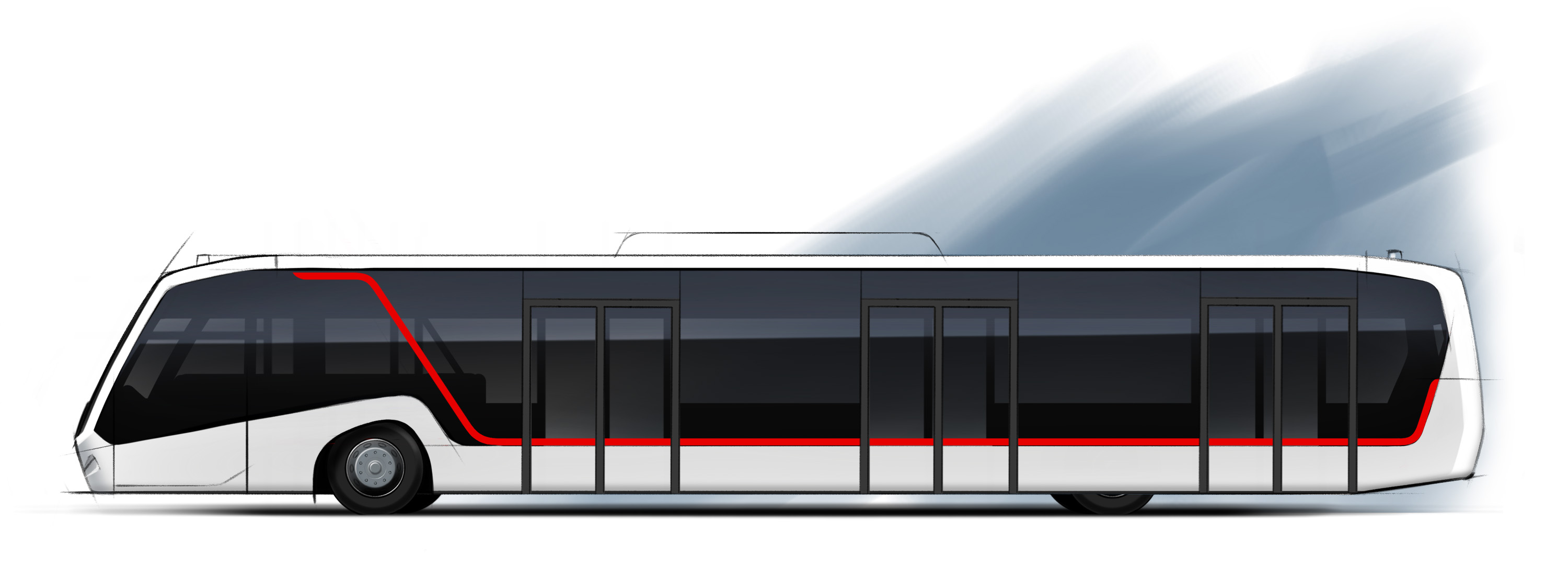 BMC Neoport Apron Bus Sketch