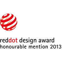 Reddot Design Award Honourable Mention 2013