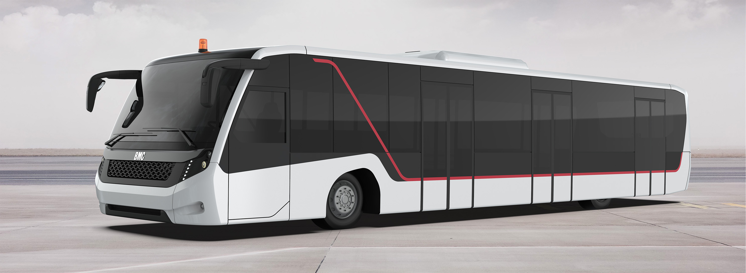 BMC Neoport Apron Bus Design Rendering