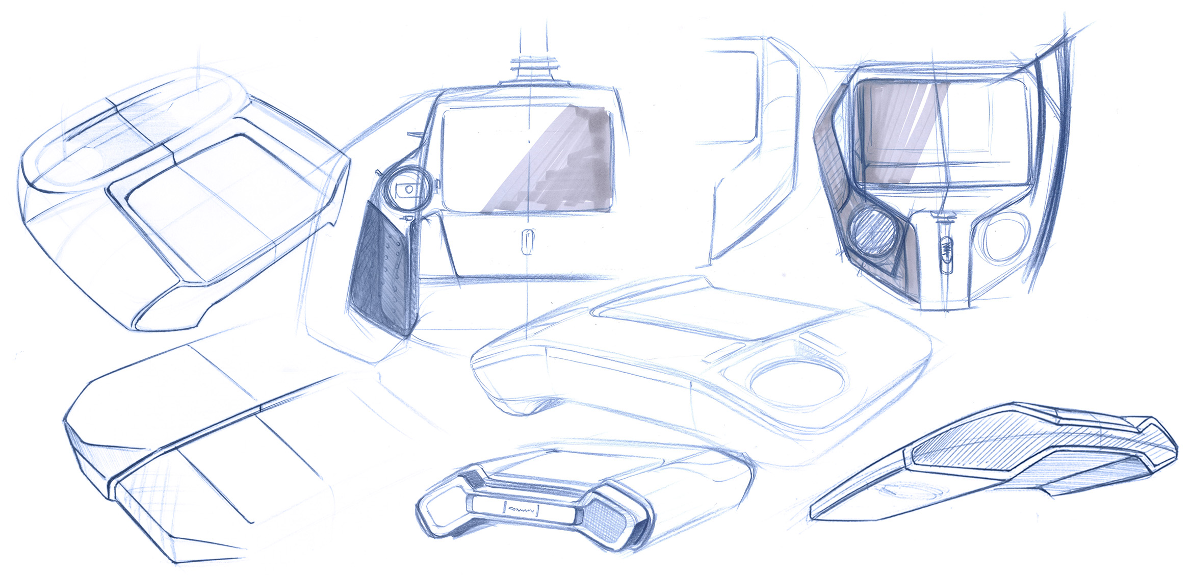 RC Transmitter Design Sketches