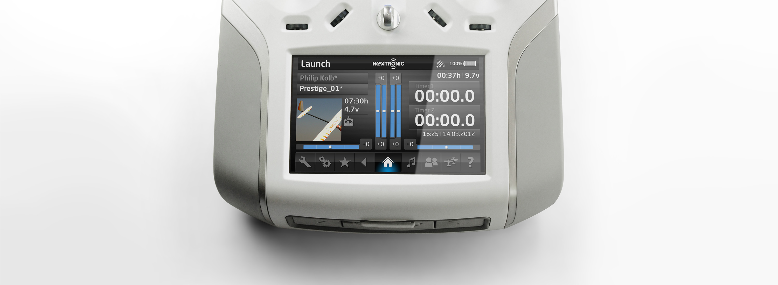 RC Transmitter Design Rendering