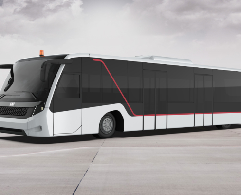 BMC Neoport Apron Bus Design Rendering